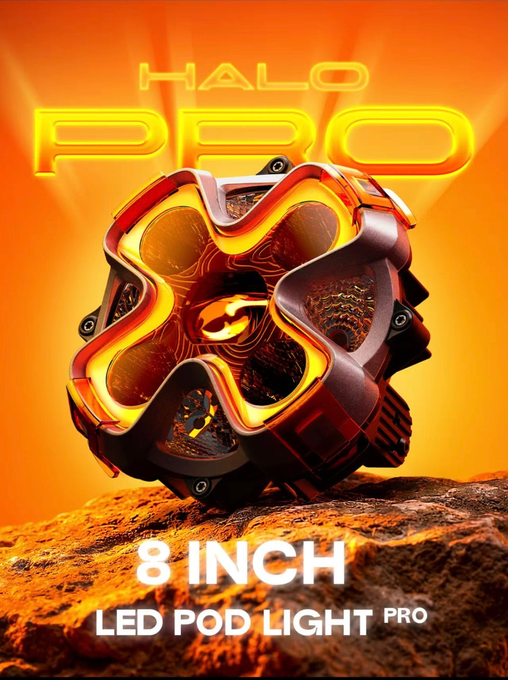 Halo Pro 8 Inch LED Pod Light