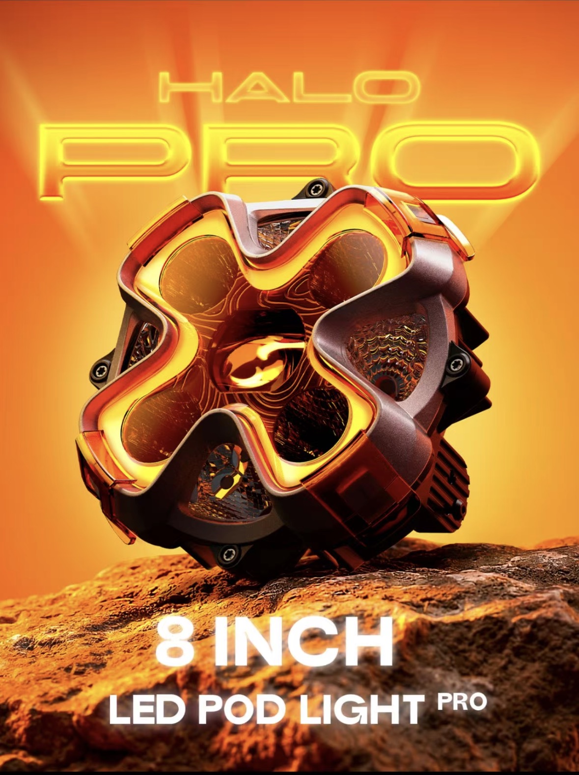 Halo Pro 8 Inch LED Pod Light