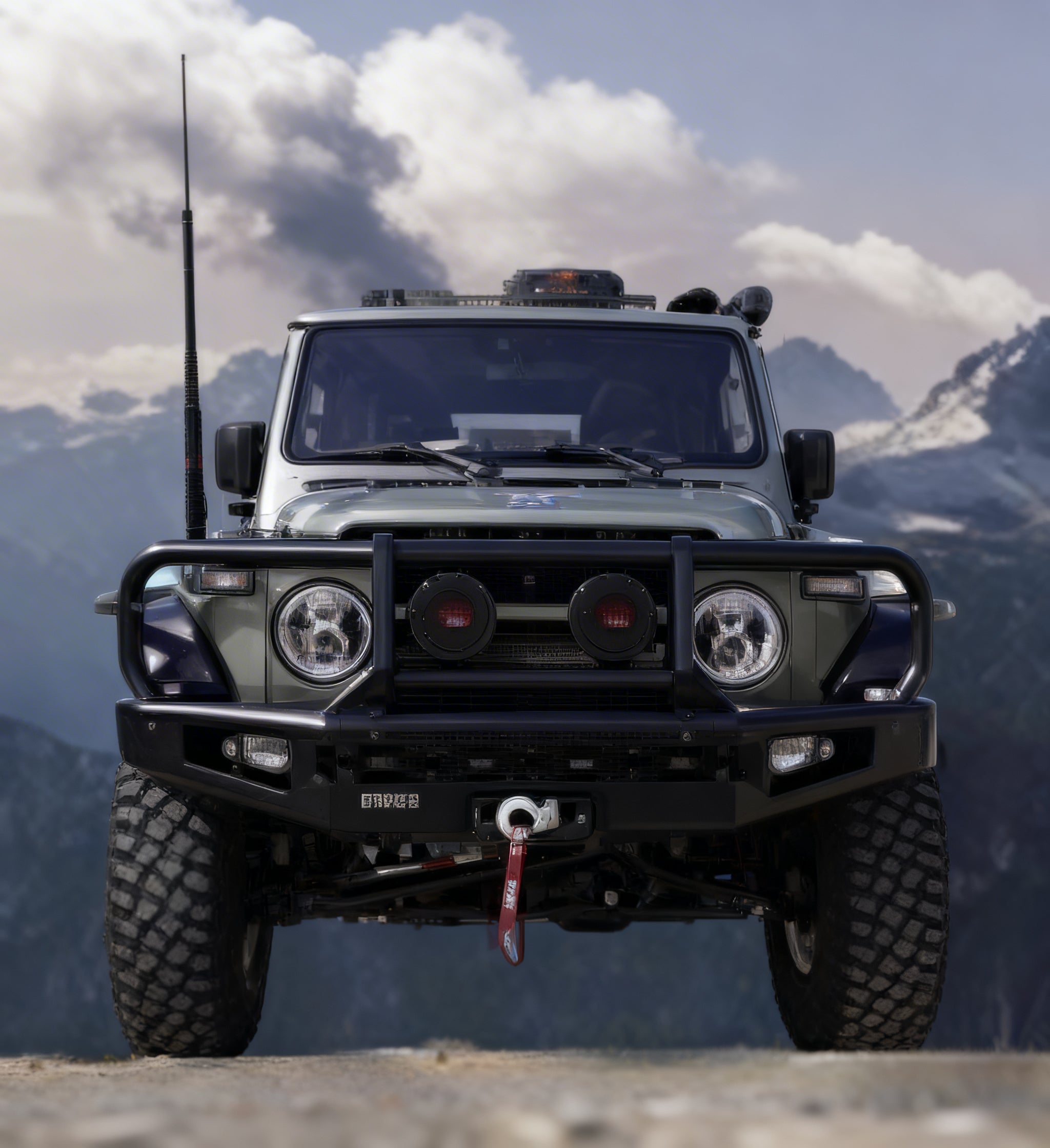 Big Bull Bar Front Bumper