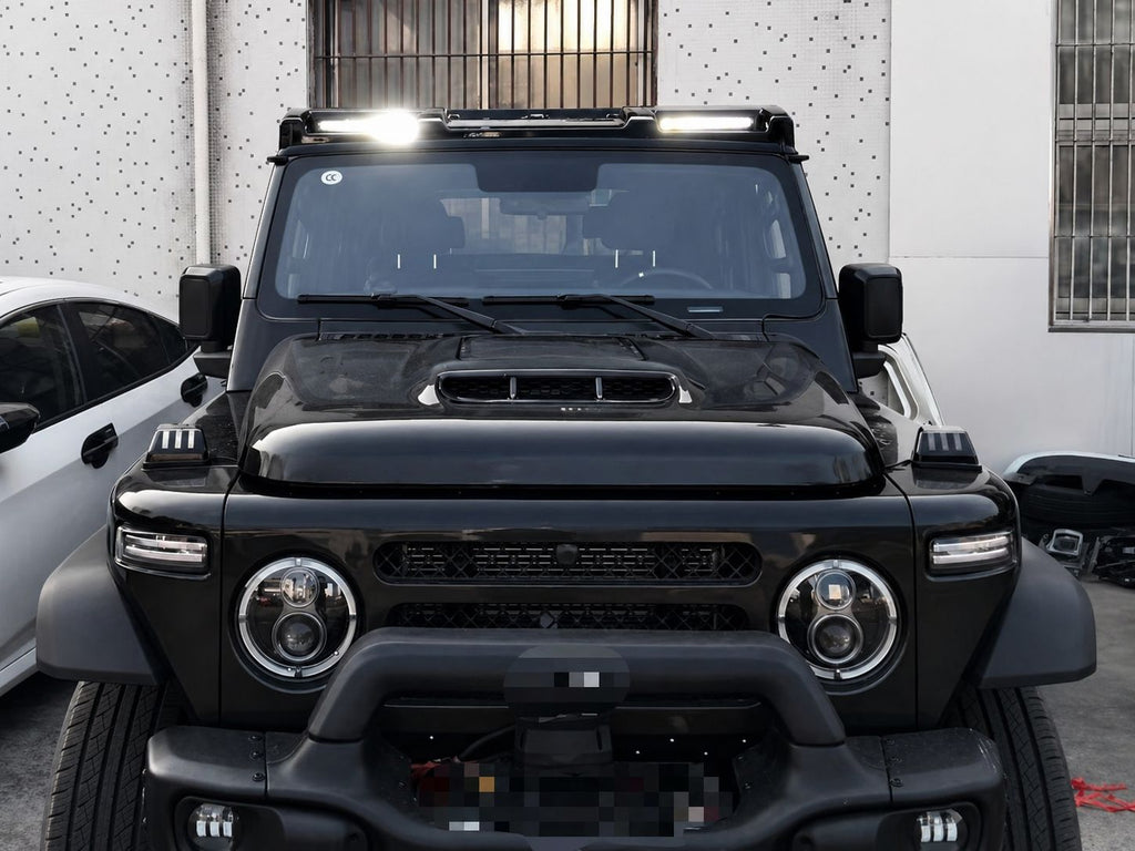 Off-Road Roof Spoiler (with Integrated Off-Road Lights)