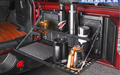 Foldable tailgate table