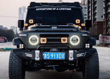 Black Warrior front bumper