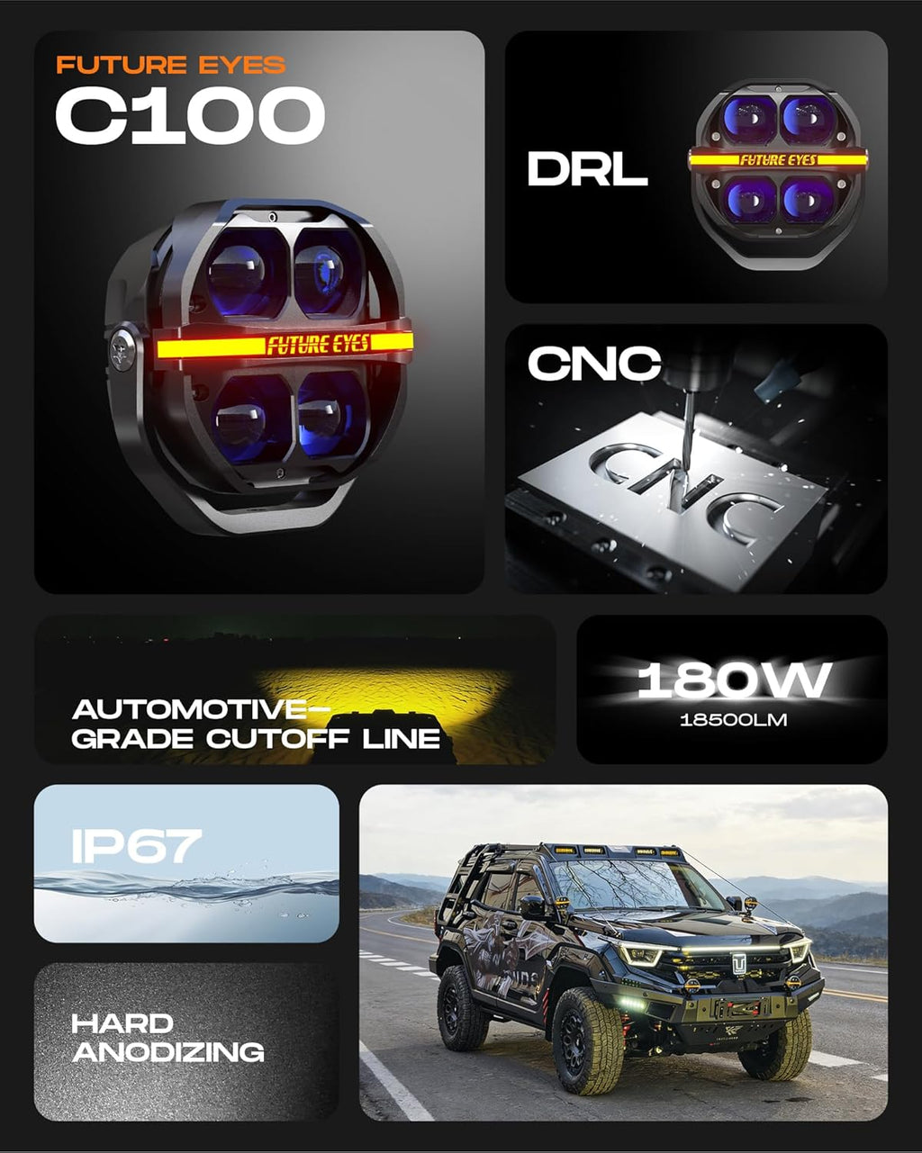 Future Eyes Off-Road Lights